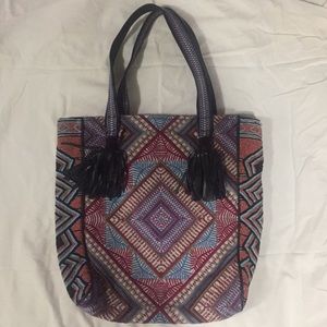 Antik batik beaded bag